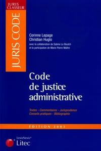 CODE DE JUSTICE ADMINISTRATIVE 2004-2005