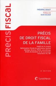 PRECIS DE DROIT FISCAL DE LA FAMILLE