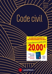 Code civil 2027 - jaquette Soleil levant