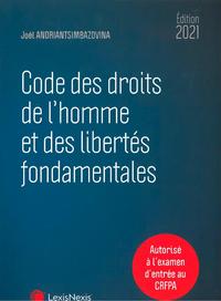 Code des droits de l'homme et des libertés fondamentales 2021