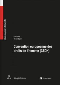 Convention européenne des droits de l'homme (CEDH)