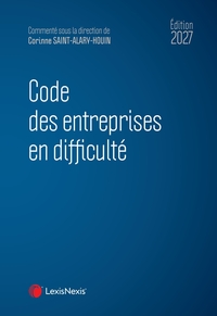 CODE DES ENTREPRISES EN DIFFICULTE 2027