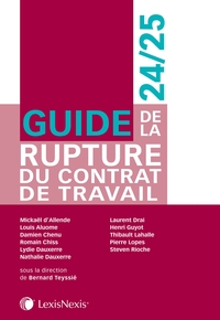 Guide de la rupture du contrat de travail 24/25