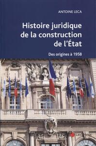 Histoire juridique de la construction de l'état