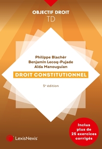 TRAVAUX DIRIGES DE DROIT CONSTITUTIONNEL