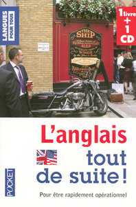 Coffret L'anglais tout de suite ! (livre + 1CD)