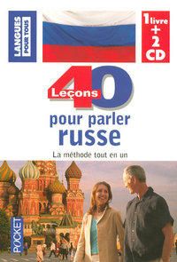 40 leçons pour parler russe (livre + 2CD)