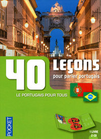 Coffret 40 leçons pour parler portugais (livre + 2CD)