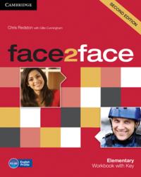 FACE2FACE SECOND EDITION WORKBOOK WITH KEY ELEMENTARY