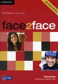 FACE2FACE ELEMENTARY WORKBOOK WITHOUT KEY