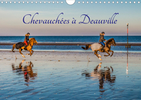 Chevauchées à Deauville (Calendrier mural 2020 DIN A4 horizontal)