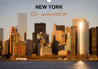 NEW YORK en maxicolor (Calendrier mural 2020 DIN A3 horizontal)