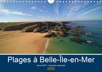 Plages à Belle-île-en-mer (Calendrier mural 2020 DIN A4 horizontal)