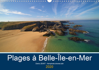 Plages à Belle-île-en-mer (Calendrier mural 2020 DIN A3 horizontal)