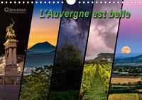 L'Auvergne est belle (Calendrier mural 2020 DIN A4 horizontal)