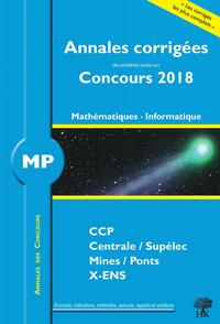 Annales corigées concours 2018 MP mathématiques informatique