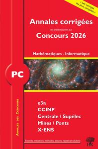 Annales des Concours 2026 – PC Mathématiques et Informatique