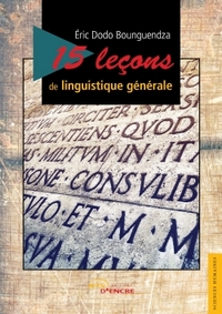 15 LECONS DE LINGUISTIQUE GENERALE