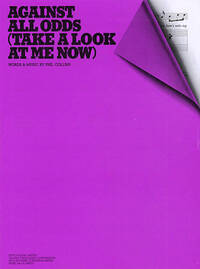 PHIL COLLINS: AGAINST ALL ODDS (TAKE A LOOK AT ME NOW) PIANO, VOIX, GUITARE