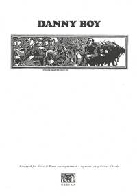 DANNY BOY PIANO, VOIX, GUITARE