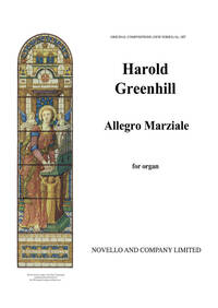 HAROLD GREENHILL: ALLEGRO MARZIALE ORGAN