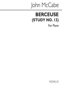 JOHN MCCABE: BERCEUSE (STUDY NO.13) FOR PIANO PIANO