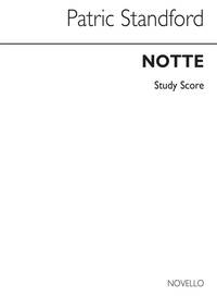 STANDFORD: NOTTE FOR CHAMBER ORCHESTRA (STUDY SCORE) POCHE
