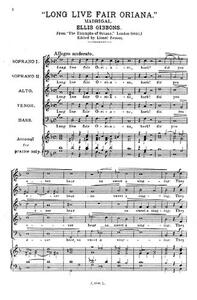 GIBBONS, E LONG LIVE FAIR ORIANA SSATB
