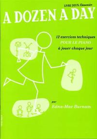 A DOZEN A DAY LIVRE 2 EN FRANCAIS (VERT)