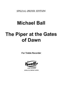 BALL THE PIPER AT THE GATES OF DAWN SOLO RECORDER