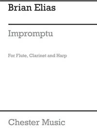 BRIAN ELIAS: IMPROMPTU - FLUTE/CLARINET/HARP
