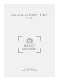 ROBERT SOUBEYRAN: LECTURES DE NOTES - 5 ET 7 CLES