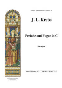 JOHANN LUDWIG KREBS : PRELUDE AND FUGUE IN C ORGAN - ORGUE - RECUEIL
