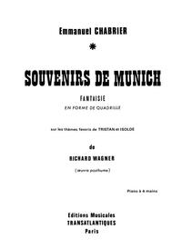EMMANUEL CHABRIER: SOUVENIR DE MUNICH