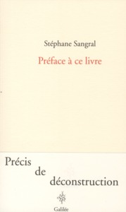 Préface à ce livre