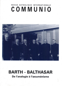 Barth - Balthasar : COMMUNIO n° 215 mai-juin 2011