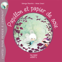 Papillon Et Papier De Soie