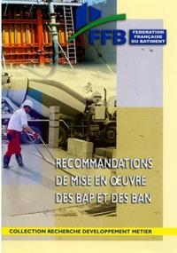 RECOMMANDATIONS DE MISE EN OEUVRE DES BAP ET DES BAN.