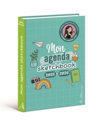 Agenda 2025-2026 Sketchbook avec Andréa_drw_