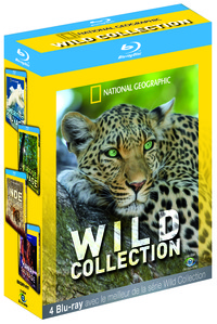 NATIONAL GEOGRAPHIC - WILD COLLECTION 4 BLU-RAY : AMERIQUE SAUVAGE + HAWAI SAUVAGE + INDE SAUVAGE