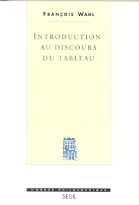 Introduction au discours du tableau