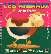 Les animaux de la ferme - Je reconstitue