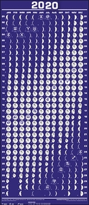 CALENDRIER LUNAIRE 2020 - GRAND FORMAT