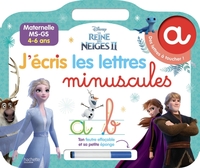 DISNEY REINE DES NEIGES 2 - Ardoise J'écris les lettres minuscules (4-6 ans)