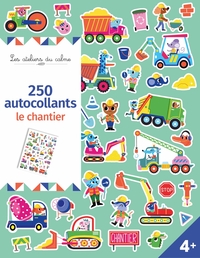 250 AUTOCOLLANTS - LE CHANTIER