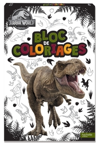 JURASSIC WORLD - BLOC DE COLORIAGES