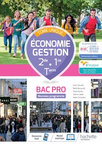 Economie Gestion Bac Pro, Livre de l'élève (consommable)