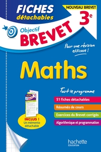 OBJECTIF BREVET - FICHES MATHS