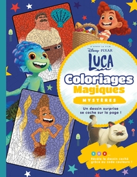 LUCA - COLORIAGES MAGIQUES - MYSTERES - DISNEY PIXAR