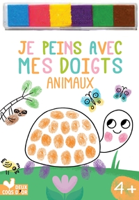 Je peins avec mes doigts - animaux